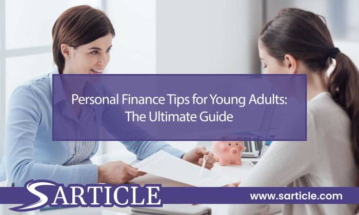 Adults young financial lessons